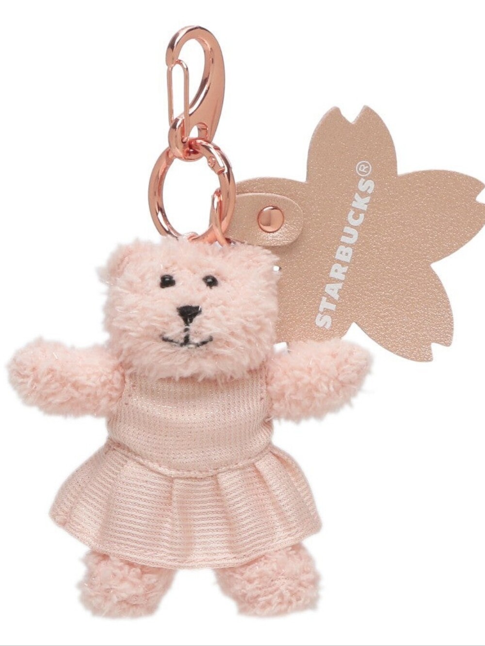 PRICE FIRM✨️Starbucks Japan Sakura 2026 Bearista Keychain✨️